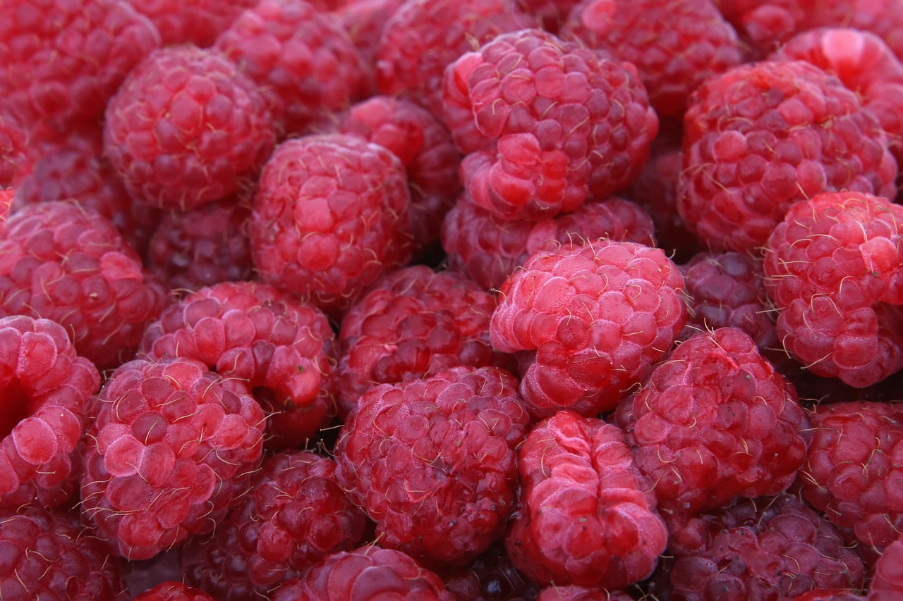 Raspberries, red, fruits — Benefits of Testosterone Replacement Therapy in Managing Low Testosterone Symptoms